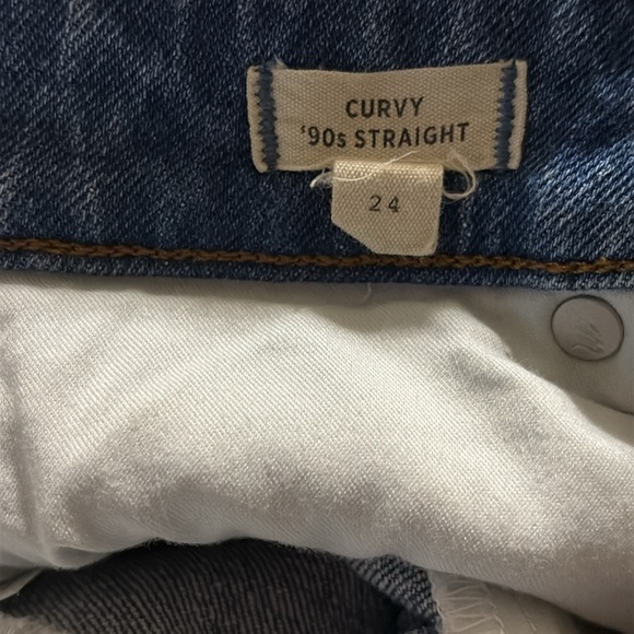 Madewell Curvy '90s Straight Jeans Sz. 24 - Picture 10 of 11